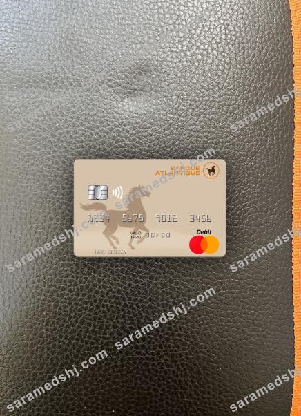 Mali Banque Atlantique mastercard photolook front